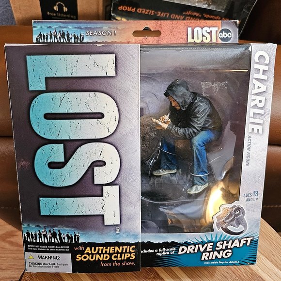 LOST Figure: Charlie, McFarlane Series 1, NIB, LOST memorabilia, collectible